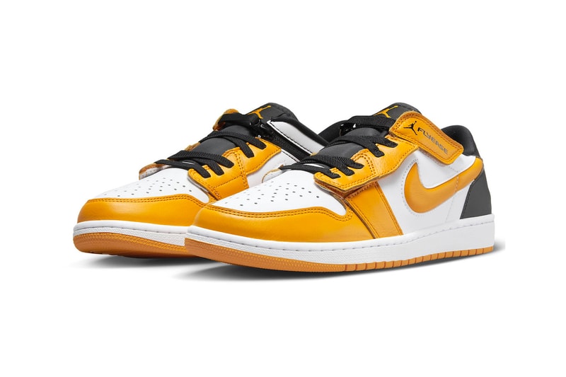 Nike Air jordan 1 flyease university gold DM1206-107 2022 release info date price 130 USD yellow black white