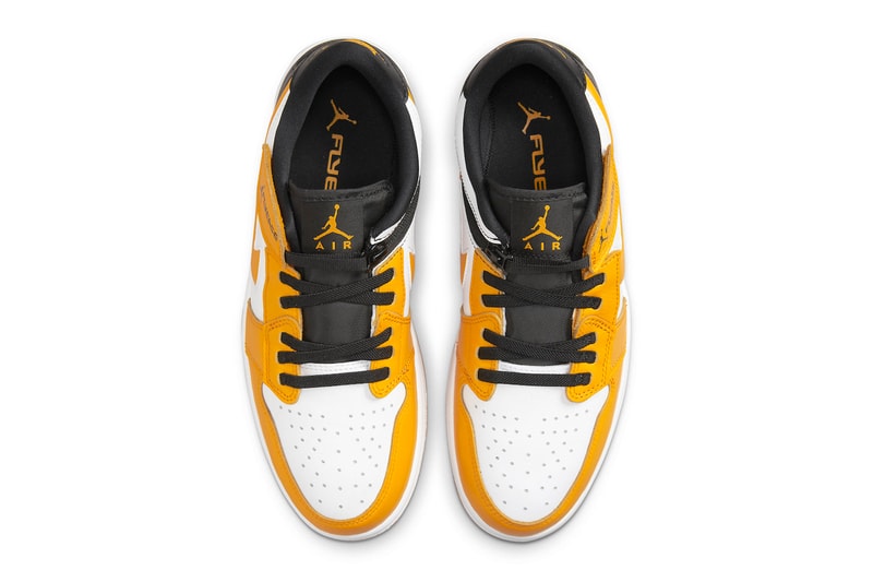 Nike Air jordan 1 flyease university gold DM1206-107 2022 release info date price 130 USD yellow black white