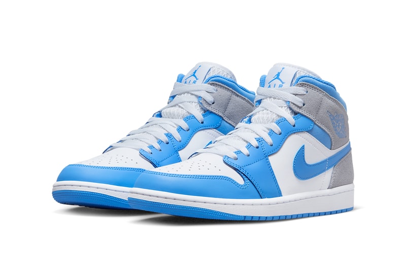 Air Jordan 1 Mid University Blue DX9276 100 Release Info date store list buying guide photos price