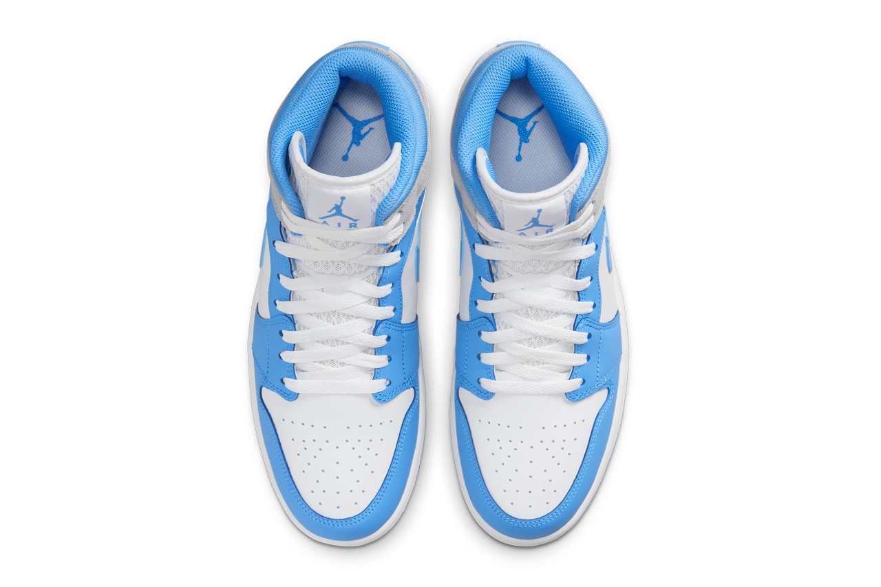 Air Jordan 1 Mid University Blue DX9276 100 Release Info date store list buying guide photos price