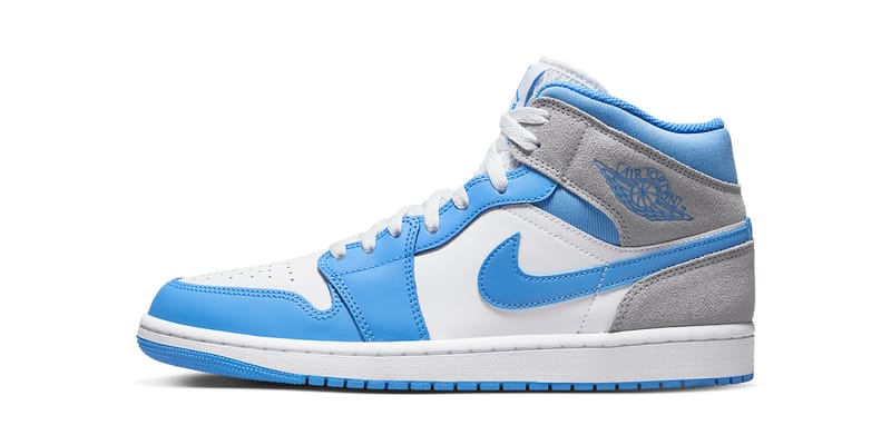 jordan retro 1 light blue and white