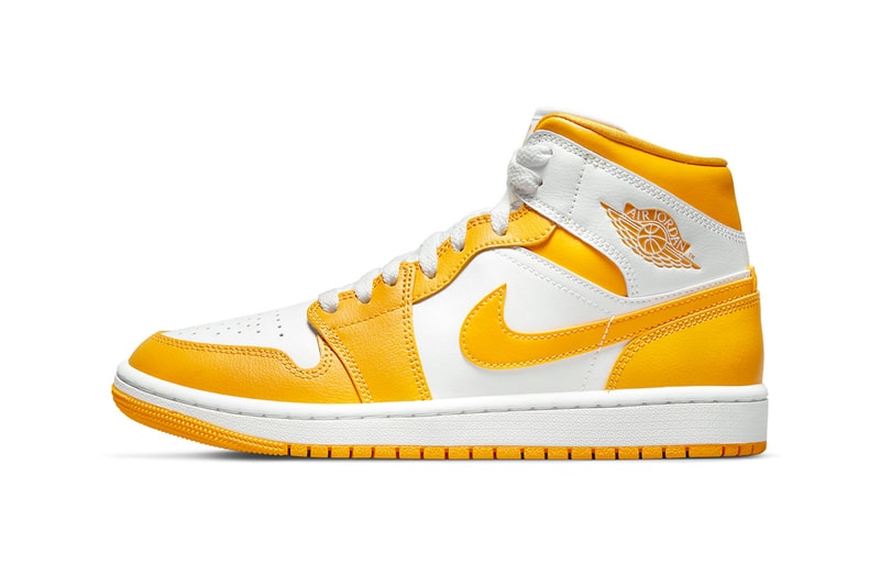Air Jordan 1 Mid "University Gold" Has an Official Release Date BQ6472-117 summer rotation canary yellow jordan brand michael jordan air jordan