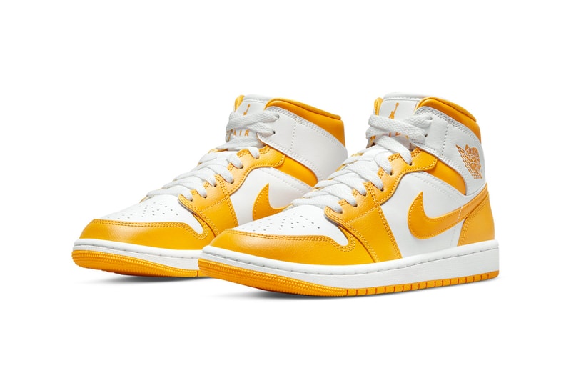 Air Jordan 1 Mid "University Gold" Has an Official Release Date BQ6472-117 summer rotation canary yellow jordan brand michael jordan air jordan
