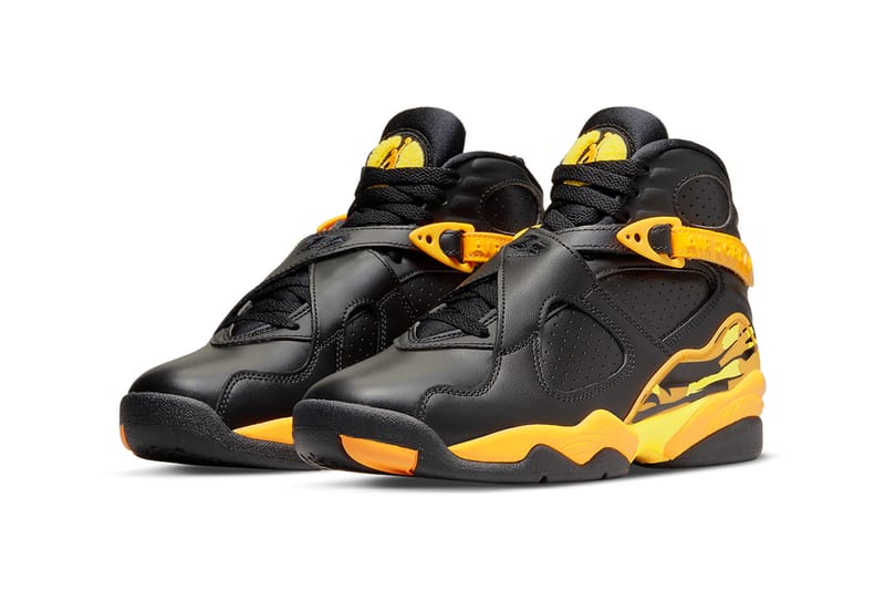 jordan 8 winter black total orange