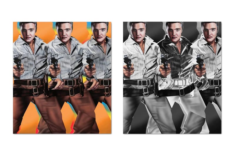 Alic Brock Releases 'Triple Elvis' Print with Simco Editions