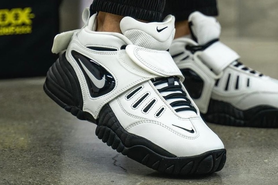 x Nike Air Adjust Force "White/Black" On-Foot Look | Hypebeast