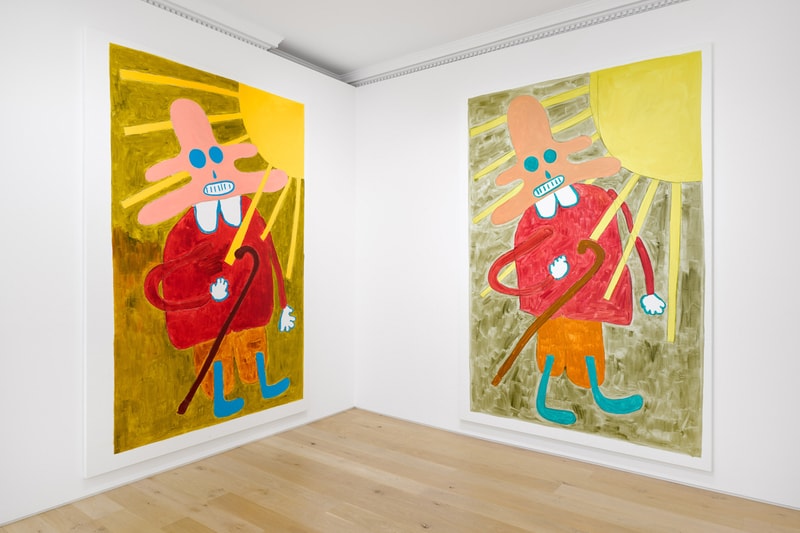 André Butzer 'Wanderer' Exhibition Galerie Max Hetzler
