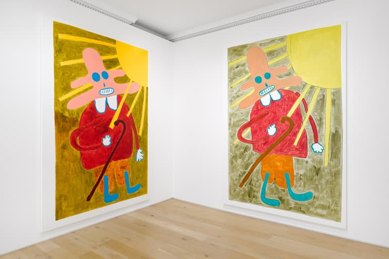 André Butzer 'Wanderer' Exhibition Galerie Max Hetzler