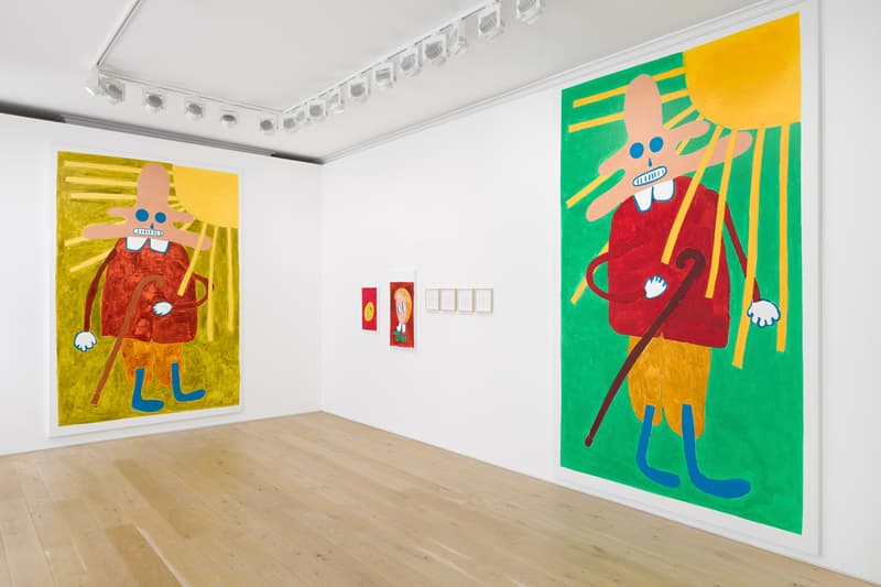 André Butzer 'Wanderer' Exhibition Galerie Max Hetzler