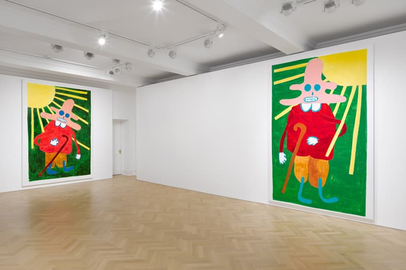 André Butzer 'Wanderer' Exhibition Galerie Max Hetzler
