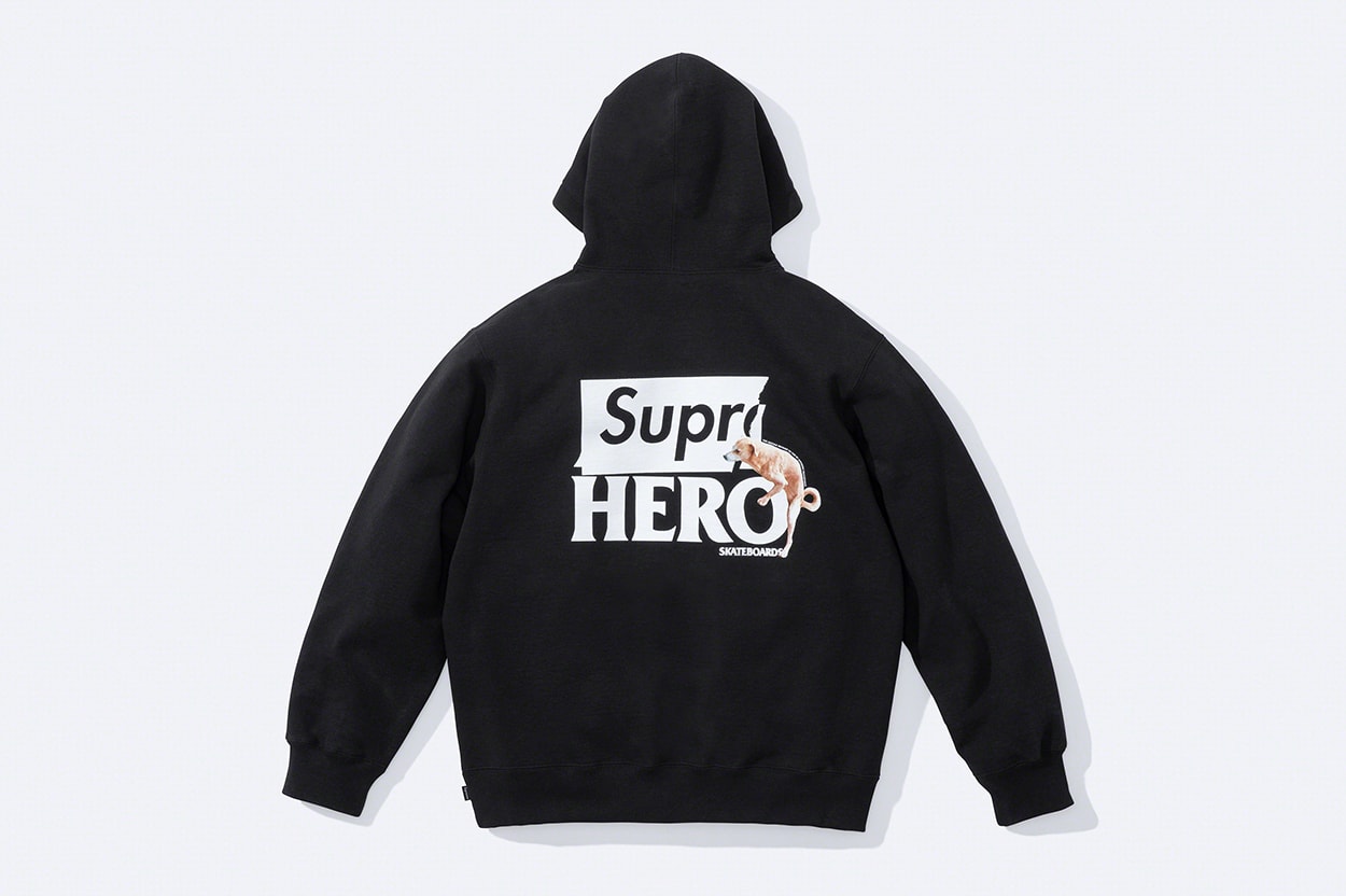 Antihero Supreme Spring 2022 Collaboration Release Info Date Buy Price Work Jacket Pant Hooded Sweatshirt T-Shirts 5-Panel Skateboards