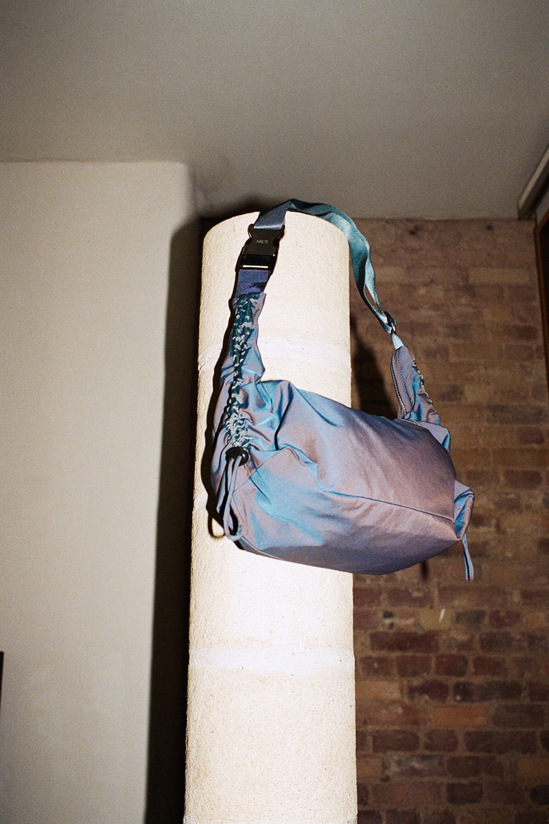 arcs london sustainable bags luggage details information release first look lookbook spring summer 2023