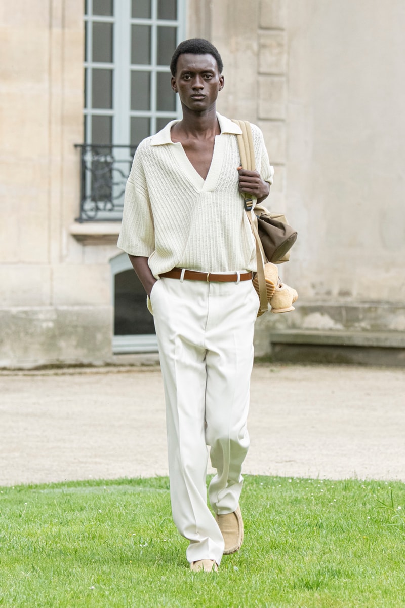auralee spring summer 2023 paris fashion week new balance details information