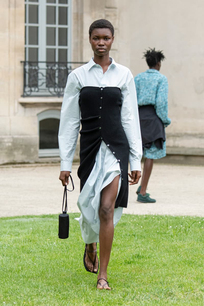 auralee spring summer 2023 paris fashion week new balance details information