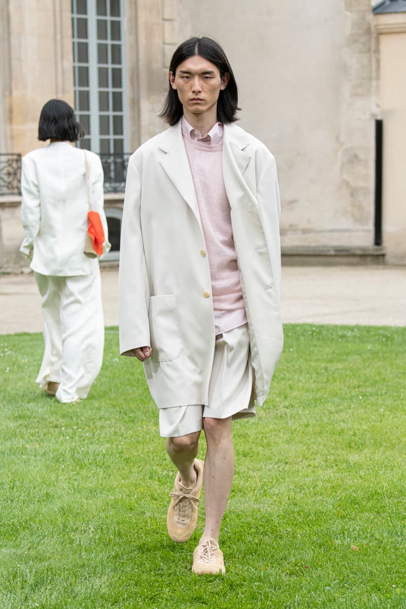 auralee spring summer 2023 paris fashion week new balance details information