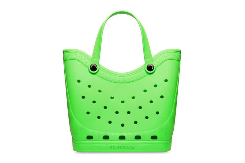 Balenciaga Crocs Tote Bag Phone Holder Release Info Date Buy Price 