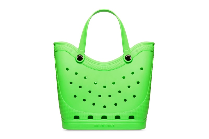 Balenciaga Crocs Tote Bag Phone Holder Release Info Date Buy Price 