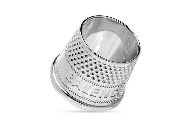 Balenciaga Thimble Necklace Ring Earrings Release Info Date Buy Price 