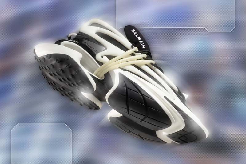 balmain unicorn sneaker speedboats olivier rousteing 