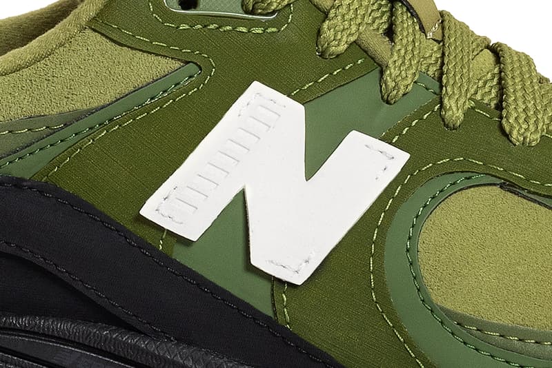 The Basement New Balance 2002R "Moss Green" Sneaker Collaboration 