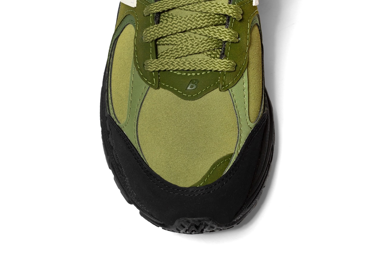 The Basement New Balance 2002R "Moss Green" Sneaker Collaboration 