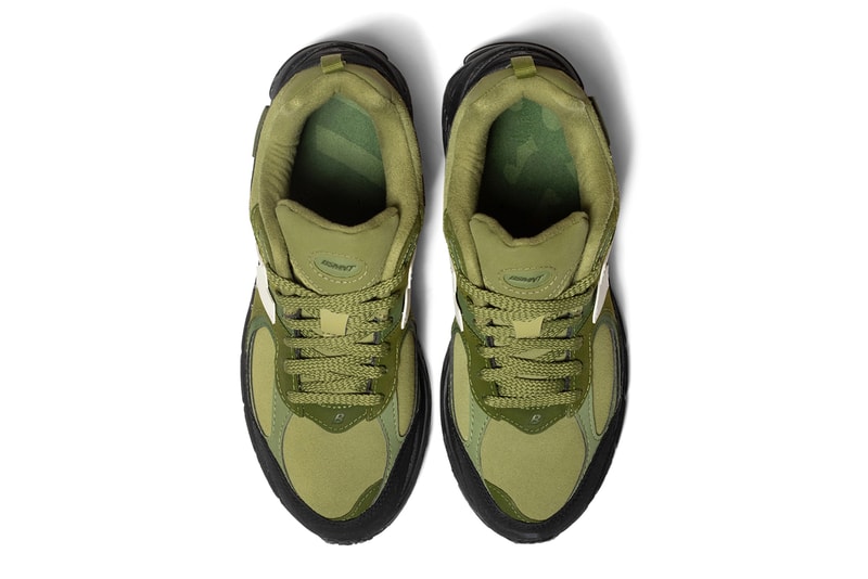 The Basement New Balance 2002R "Moss Green" Sneaker Collaboration 