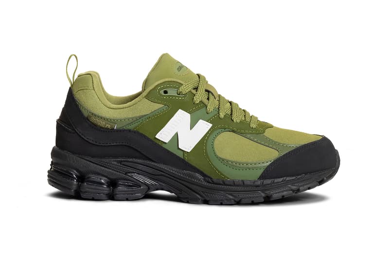 The Basement New Balance 2002R "Moss Green" Sneaker Collaboration 