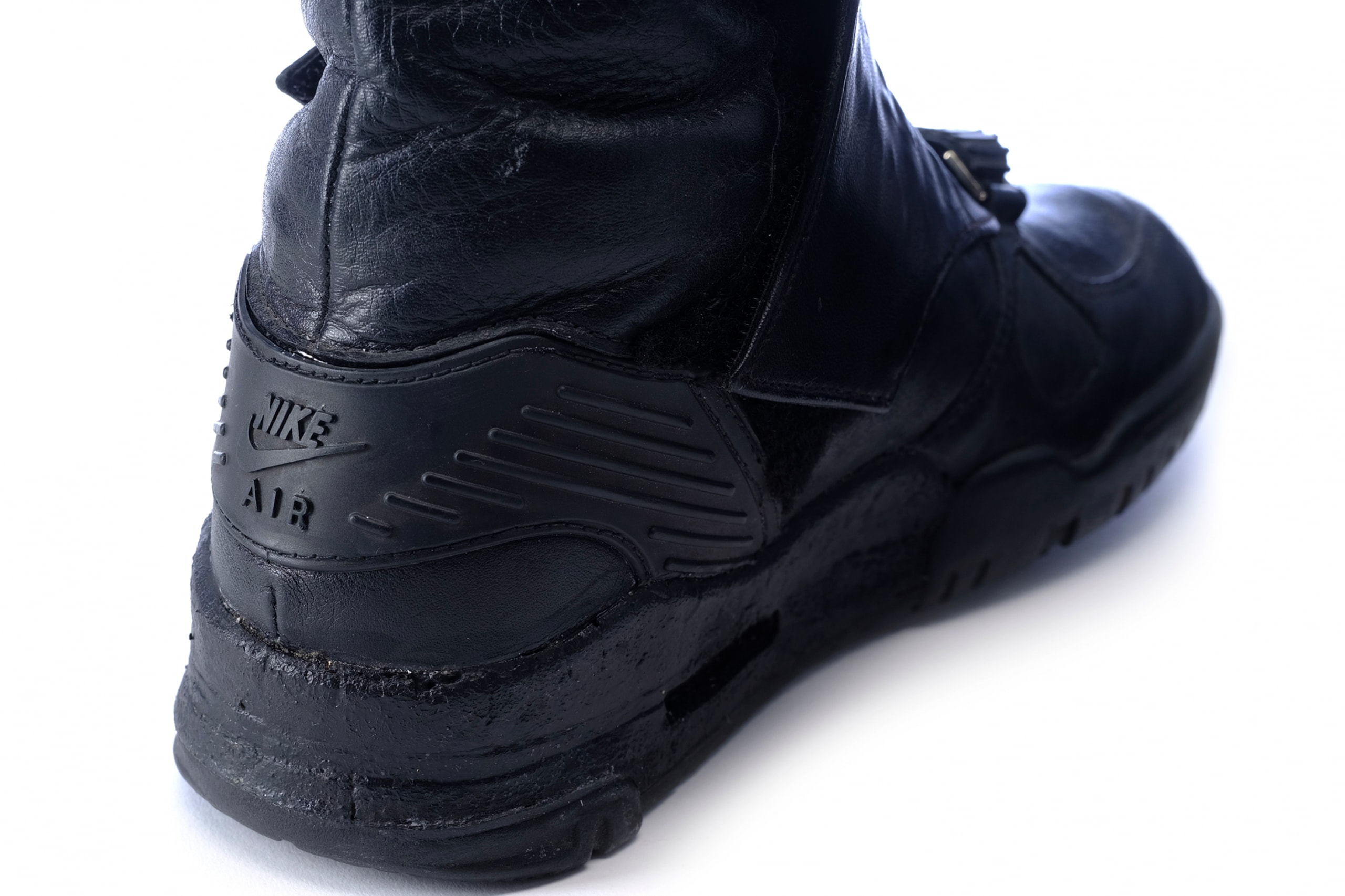 Batman 1989 Michael Keaton Nike Air Trainer Bat Boots Propstore Auction shoe sneakers footwear kicks props 