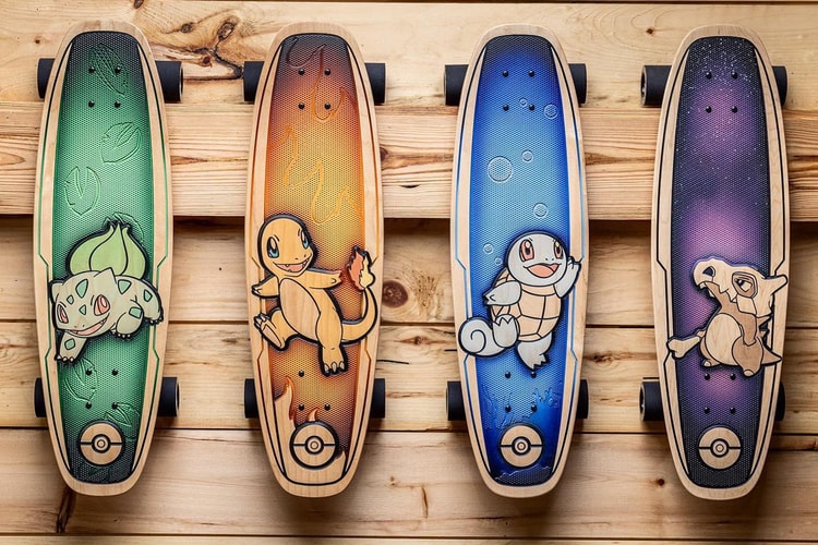 Bear Walker Revisits Pokémon Collaboration With New Skateboards