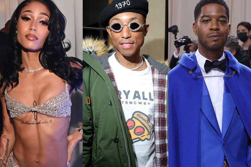 Best New Tracks Coi Leray Pharrell 21 savage tyler the creator Kid Cudi jacob collier Lizzy McAlpine John Mayer fkj charlie b blxst sza princess nokia greentea peng