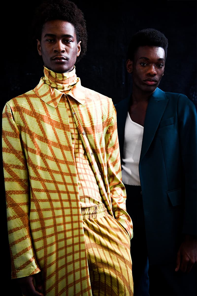 Bianca Saunders Spring/Summer 2023 Men's Backstage