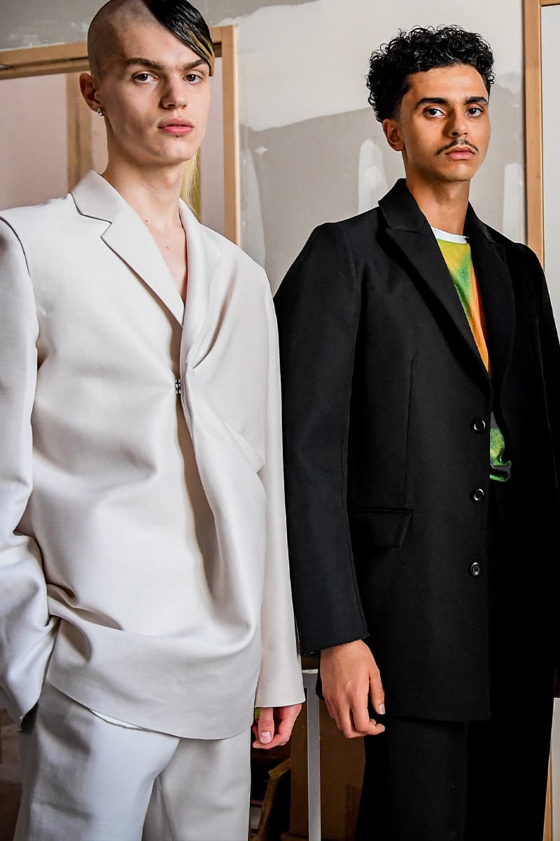 Bianca Saunders Spring/Summer 2023 Men's Backstage