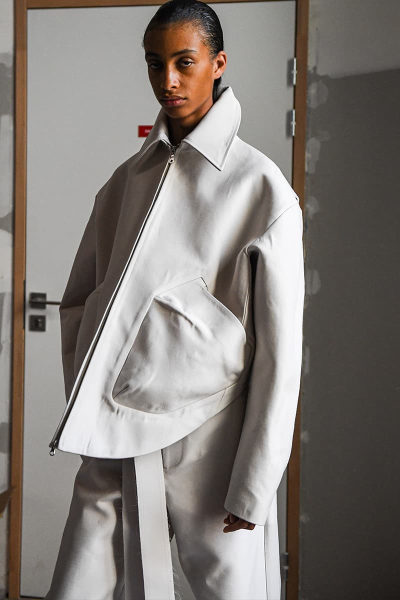 Bianca Saunders Spring/Summer 2023 Men's Backstage