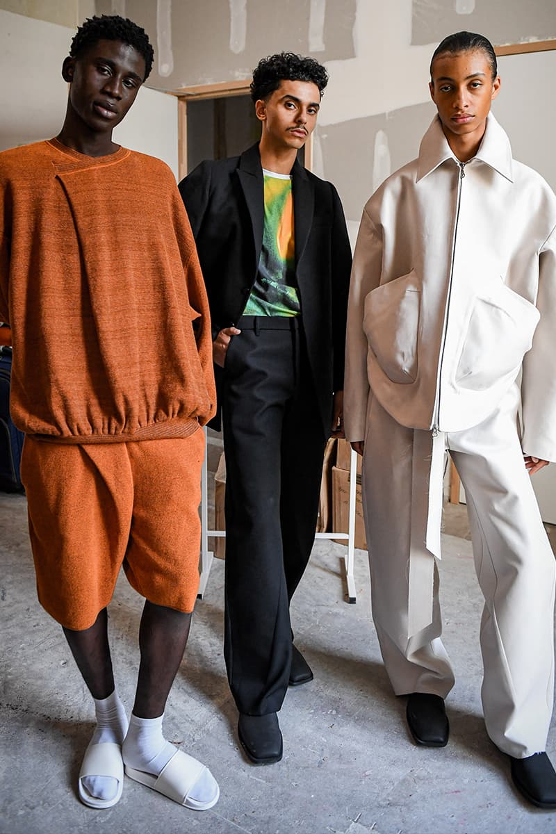 Bianca Saunders Spring/Summer 2023 Men's Backstage