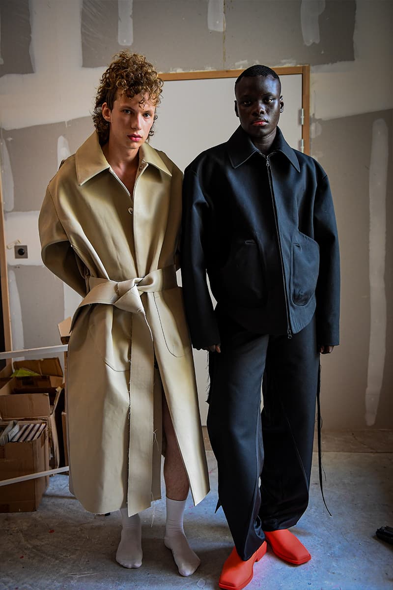 Bianca Saunders Spring/Summer 2023 Men's Backstage