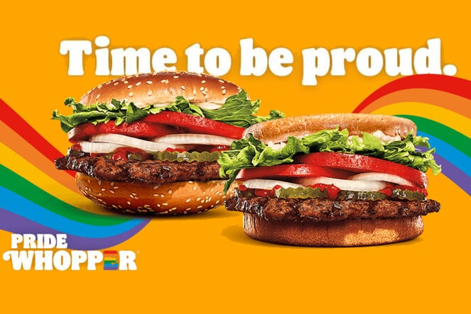 Burger King Austria Pride Whopper internet reactions 