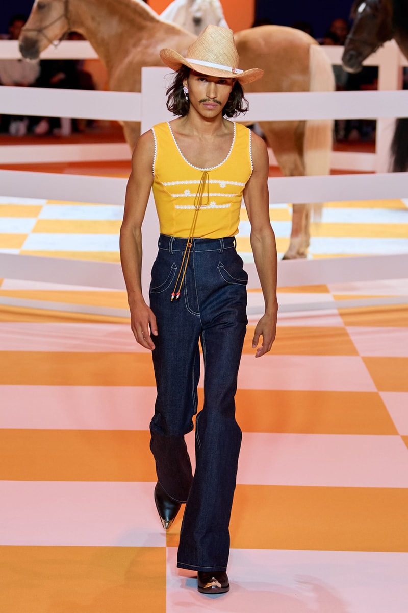 Casablanca SS23 Collection Takes Fashion to Mexico Western Frontier