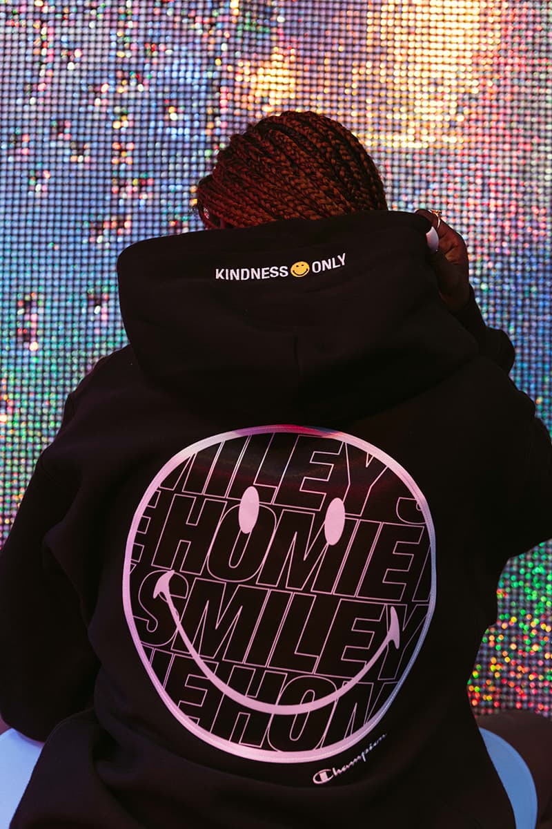 Champion x HoMie x Smiley "Start With a Smile" Athleisure Collection 2022 Collaboration