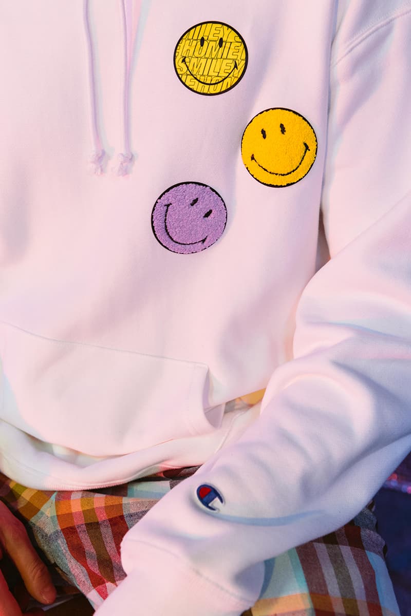 Champion x HoMie x Smiley "Start With a Smile" Athleisure Collection 2022 Collaboration