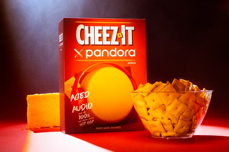 Cheez-It Pandora Aged by Audio hip hop Crackers release Info