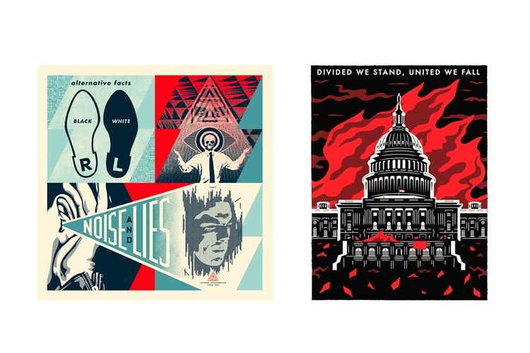 Cleon Peterson and Shepard Fairey Release Prints to Aid ACLU