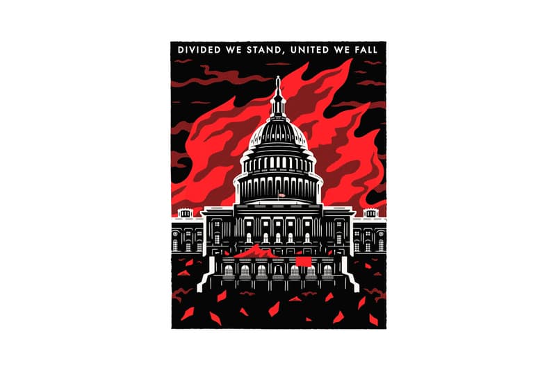 Cleon Peterson Shepard Fairey Art Print ACLU Release