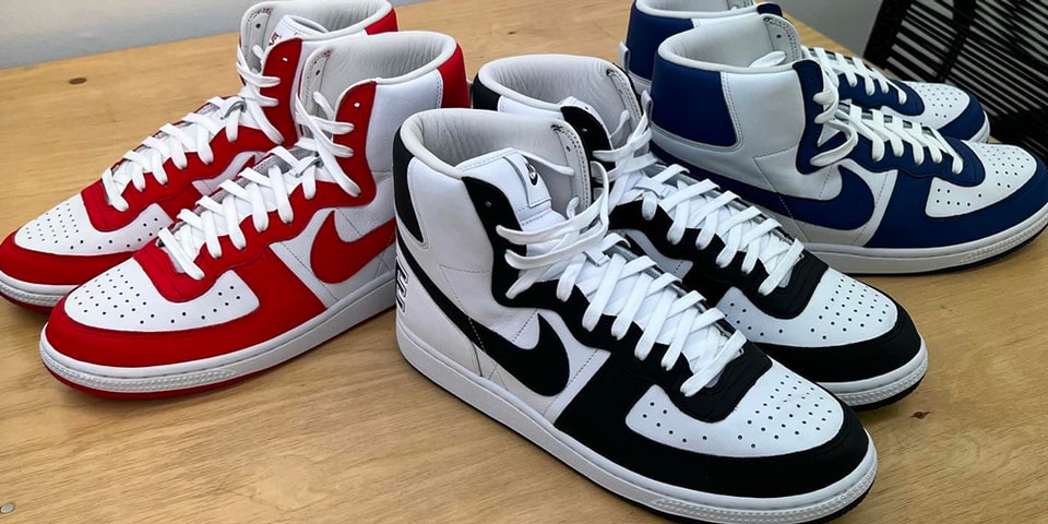 Take a First Look at the COMME des GARÇONS Homme Plus x Nike Terminator High - HYPEBEAST