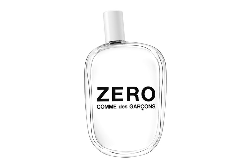 Comme des garcons parfums zero eau de perfum natural sprayglass 100ml release info date price 