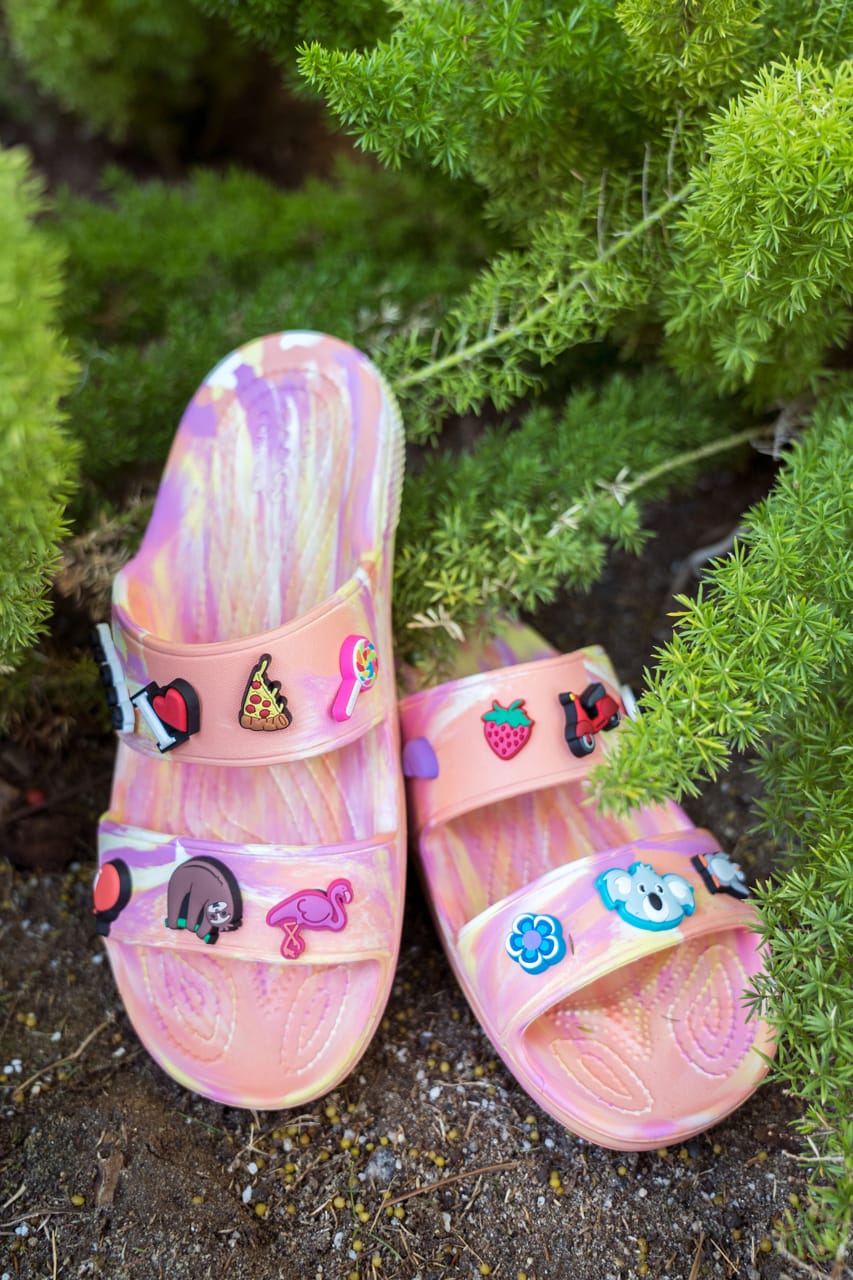 Girls Crocs Slip On Clog Summer Sandals Feat Kids 