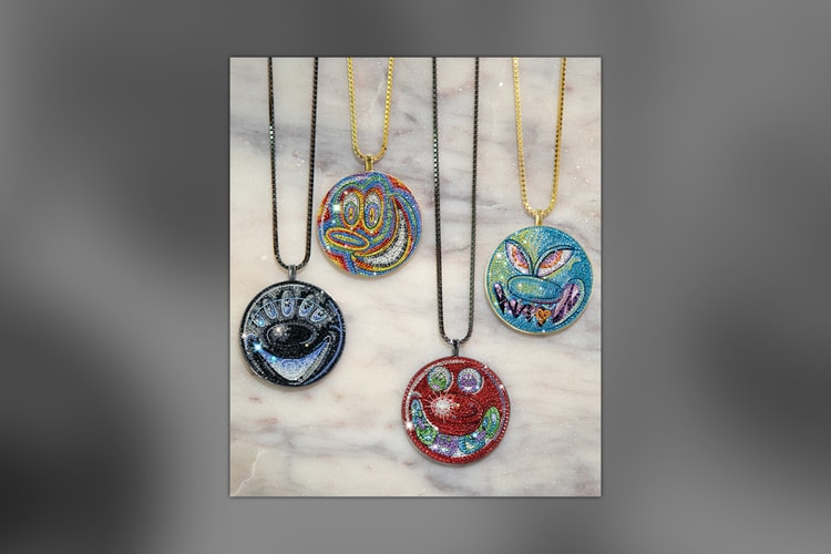 Dan Life and Kenny Scharf Partner on Four Brilliant Crystal Pendants