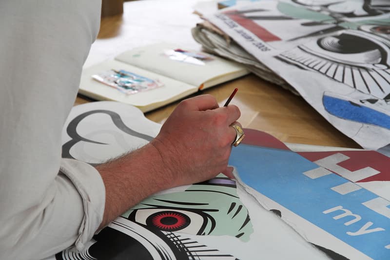 D*Face Painting Over the Cracks Exhibition Corey Helford Gallery CHG