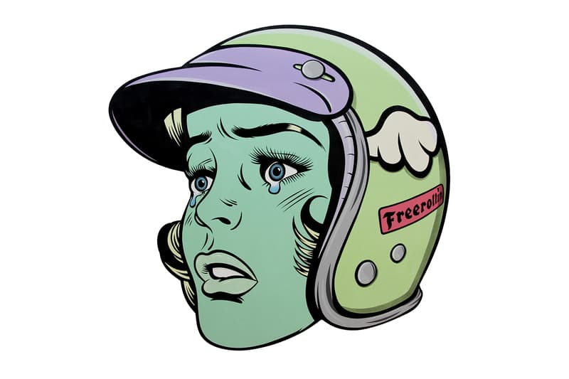 D*Face Painting Over the Cracks Exhibition Corey Helford Gallery CHG