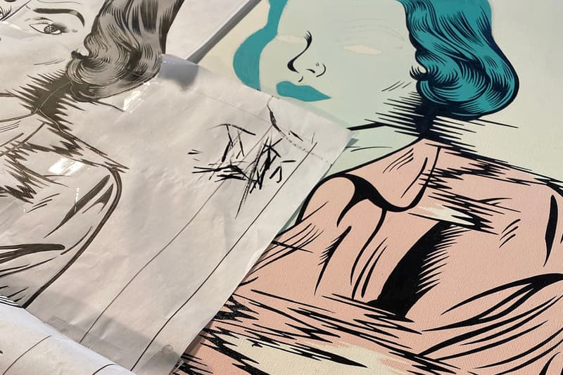 D*Face Painting Over the Cracks Exhibition Corey Helford Gallery CHG