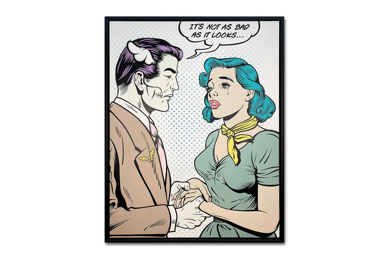 D*Face Painting Over the Cracks Exhibition Corey Helford Gallery CHG